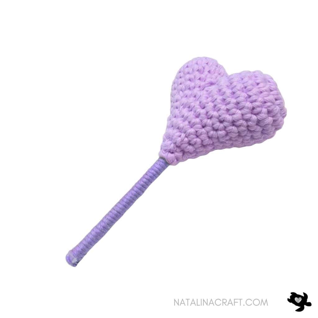 Crochet Lollipop Heart – Free Crochet Pattern