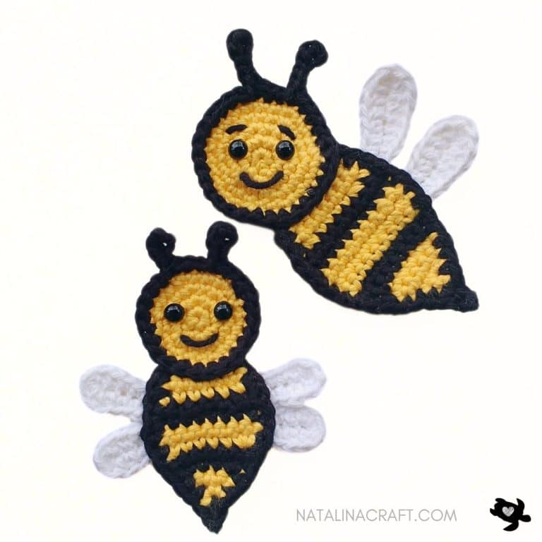 Crochet Bee - Appliques