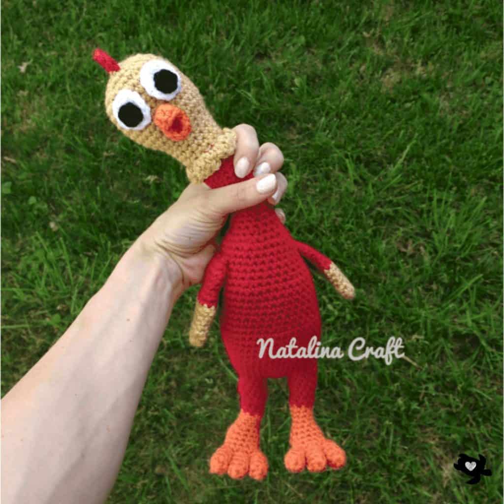 Rubber Chicken crochet pattern