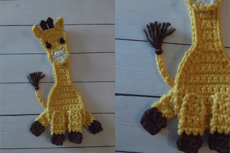 Crochet Pattern Giraffe Applique Natalina Craft