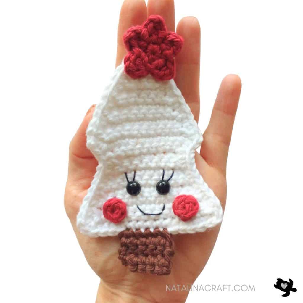 Crochet Christmas Tree appliques