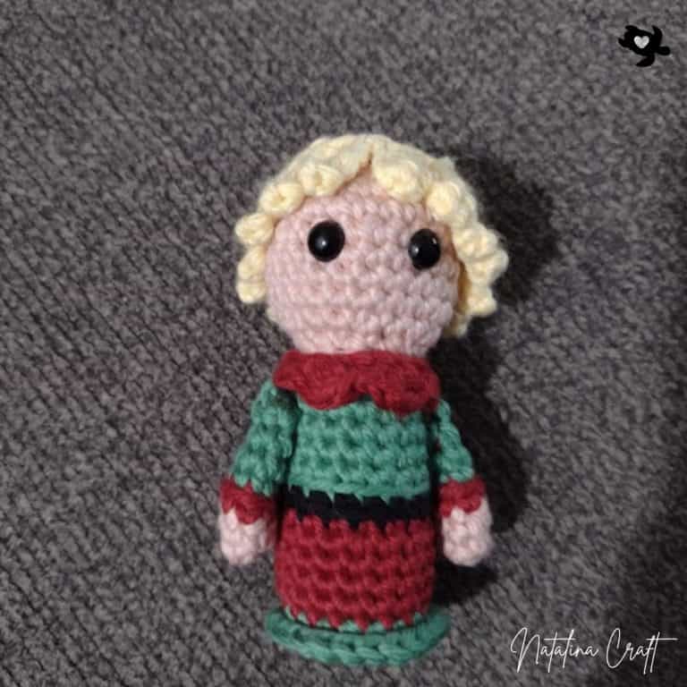 Crochet Elf Pattern - Free pattern - Natalina Craft