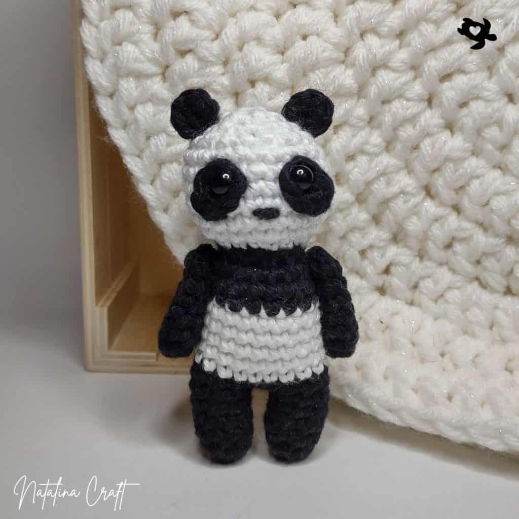Crochet Pattern Mini Panda