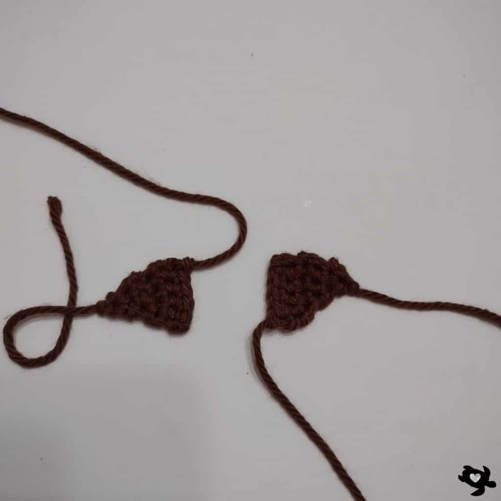 Crochet pattern Rooster appliqué Free Pattern Natalina Craft