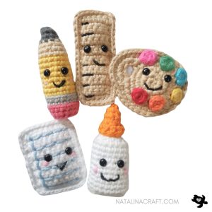 Palette de peinture - Patron de crochet gratuit