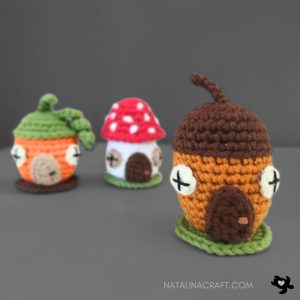 Maison de poupée gland: Tutoriel de Crochet