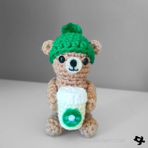 4crochet coffee bear
