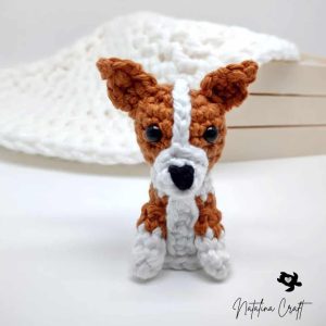 crochet corgi