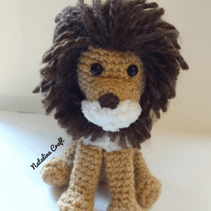 crochet lion