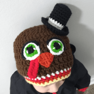 crochet hat turkey