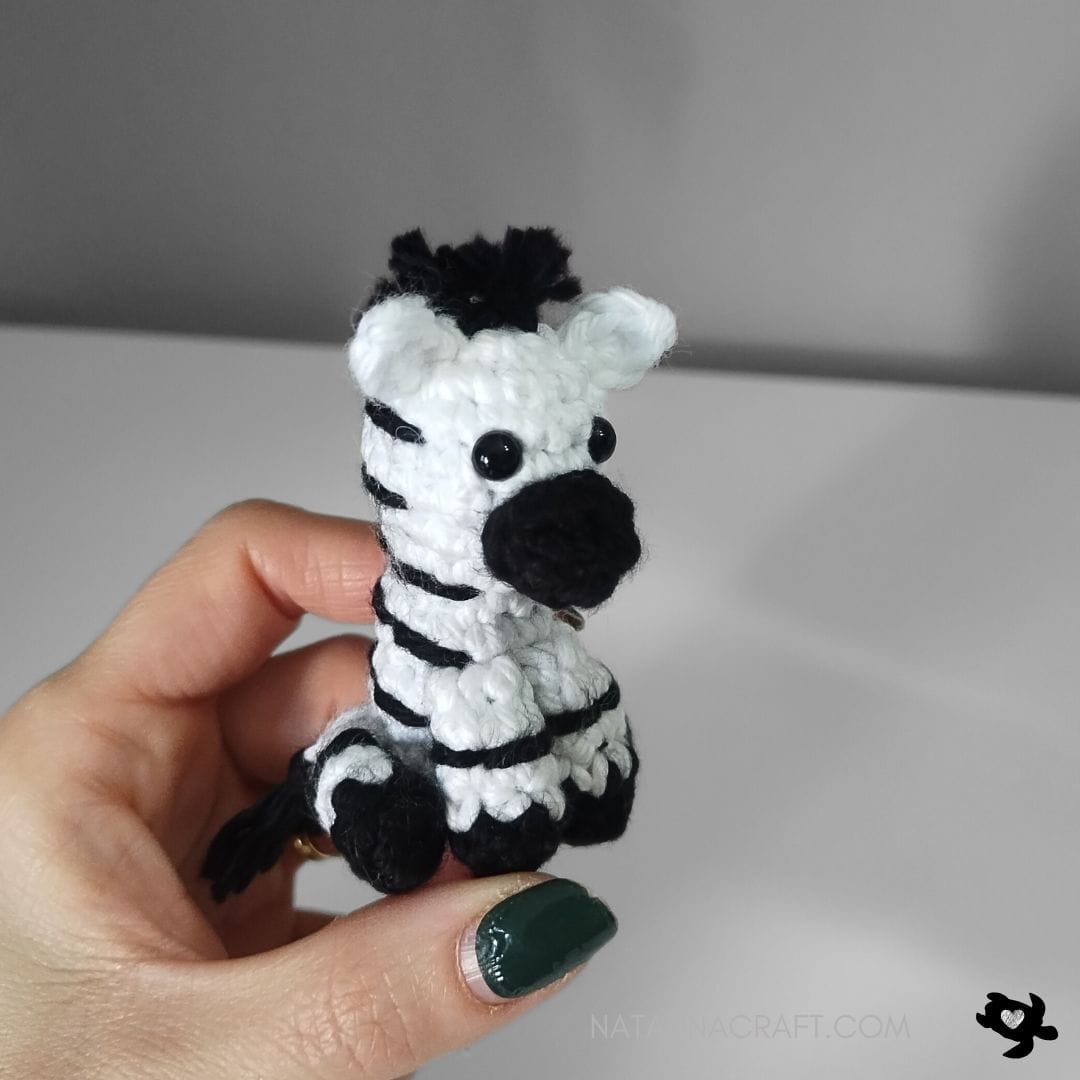 Mini Zebra Crochet Pattern