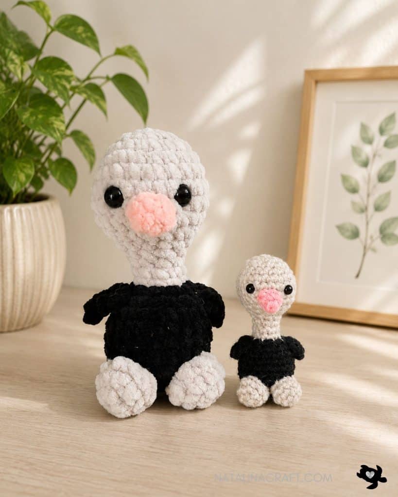 Baby Ostrich Free Crochet Pattern