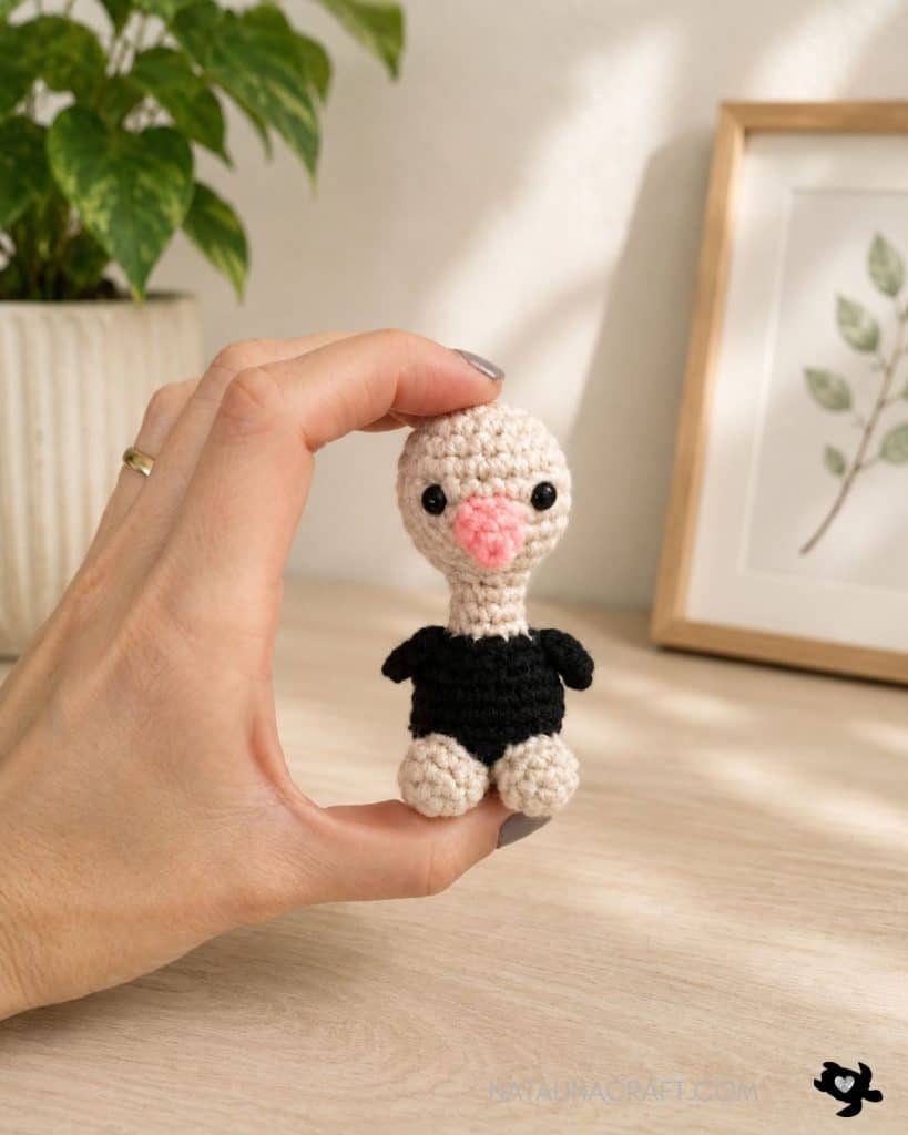 Baby Ostrich Free Crochet Pattern