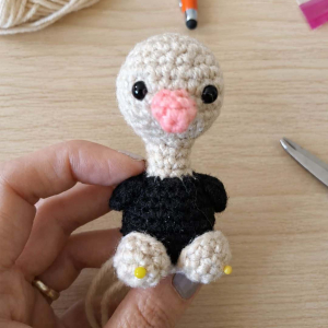 1crochet ostrich