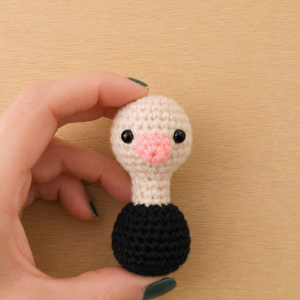 23crochet ostrich
