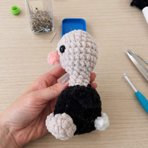 2crochet ostrich