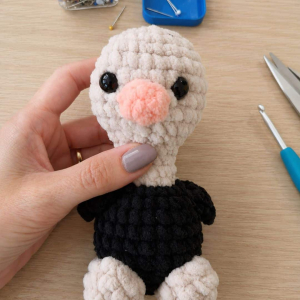 6crochet ostrich