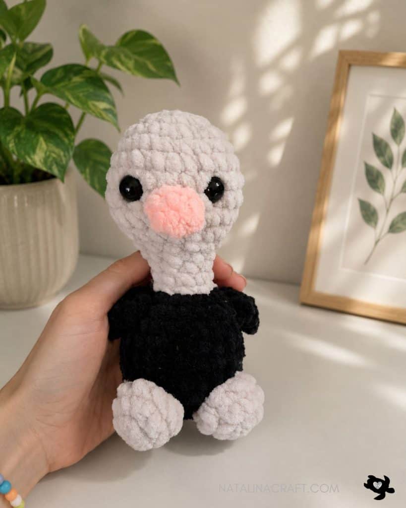 Baby Ostrich Free Crochet Pattern